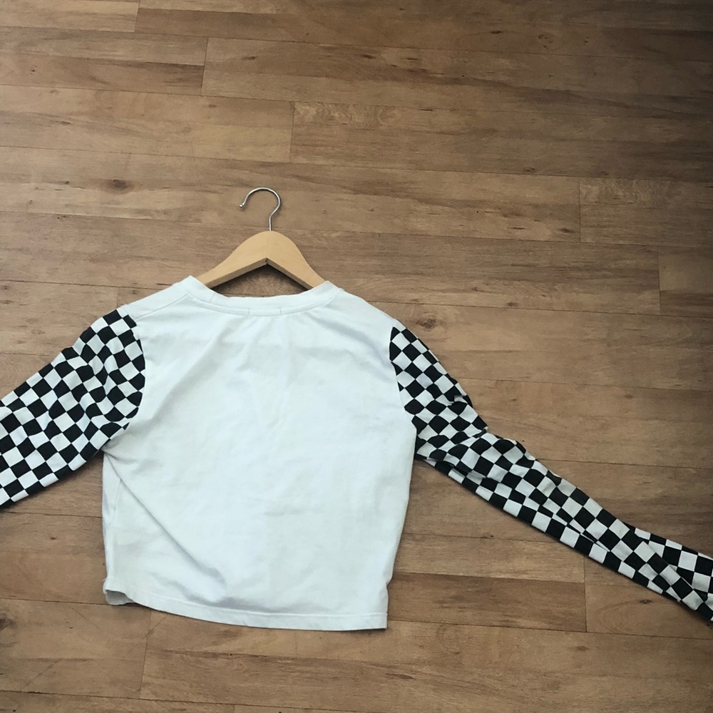 checkered under tee - Picture 2 of 2